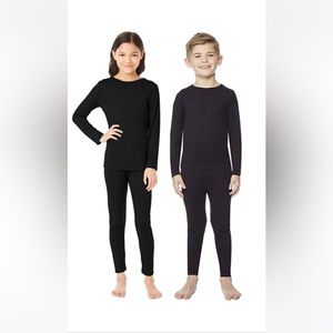 32 DEGREES Kid's Heat Base Layer Set long sleeve crew neck & legging set Large